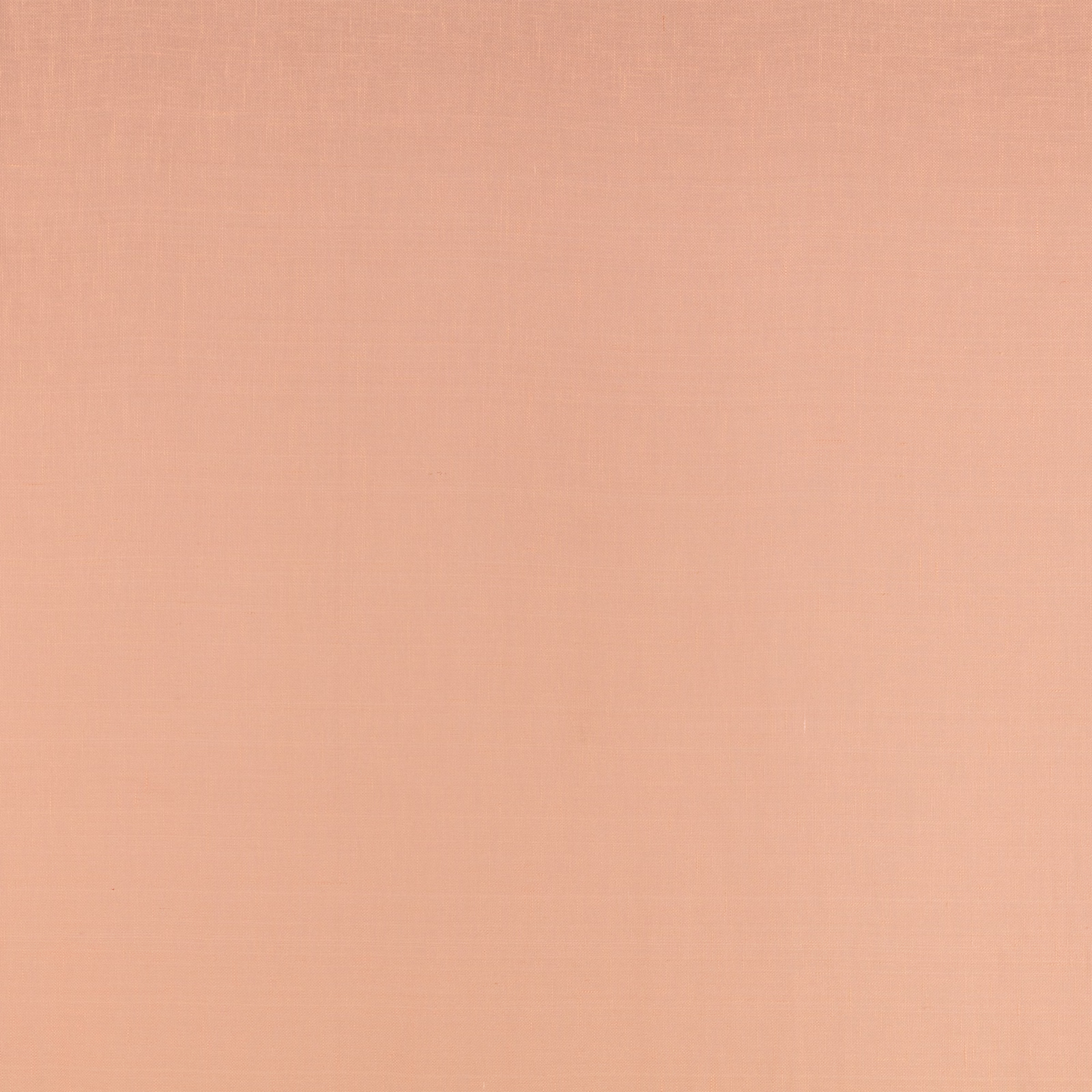Close view of dusty pink-clay plain weave with subtle horizontal texture