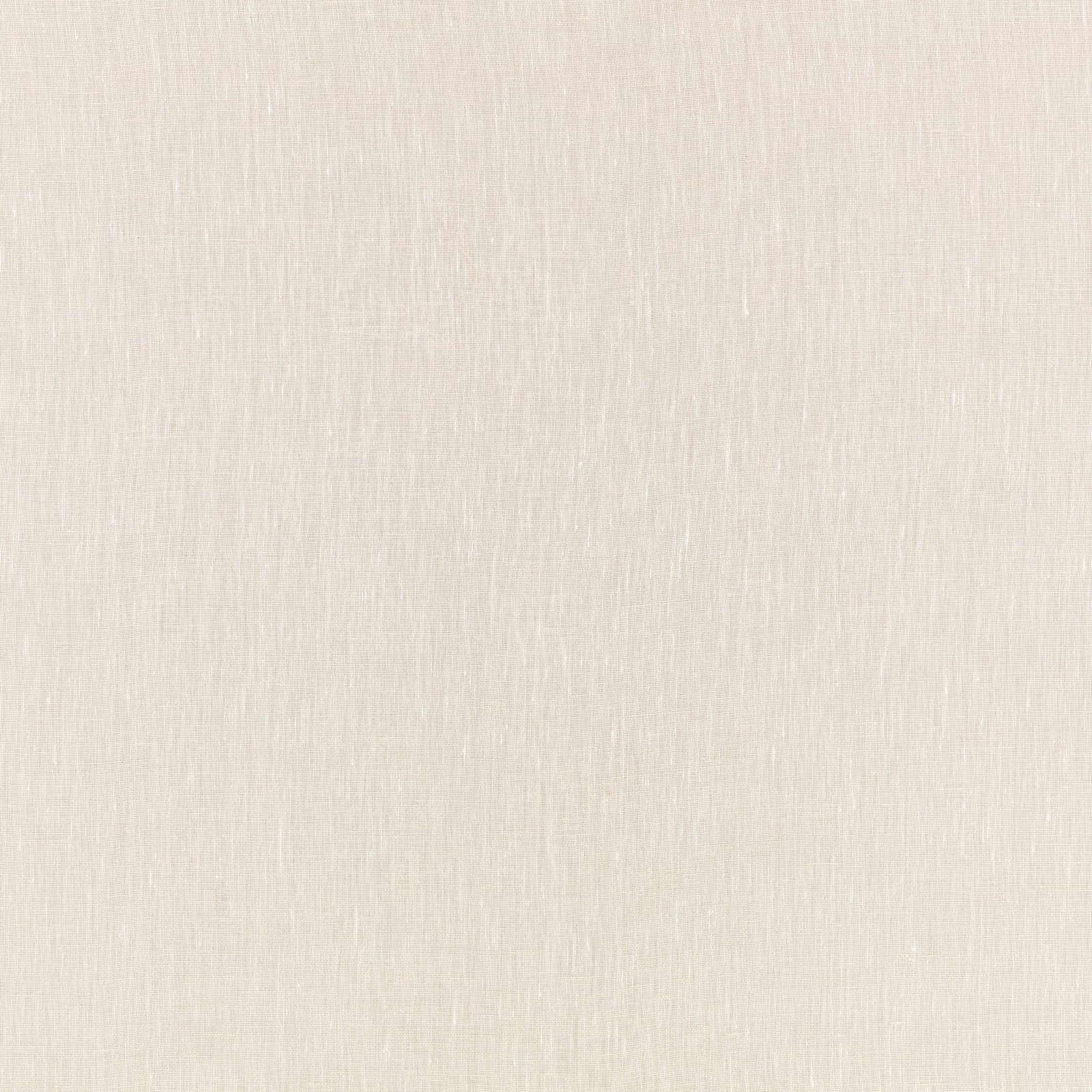 Warm ivory woven fabric swatch with subtle vertical slubs and softly tonal texture
