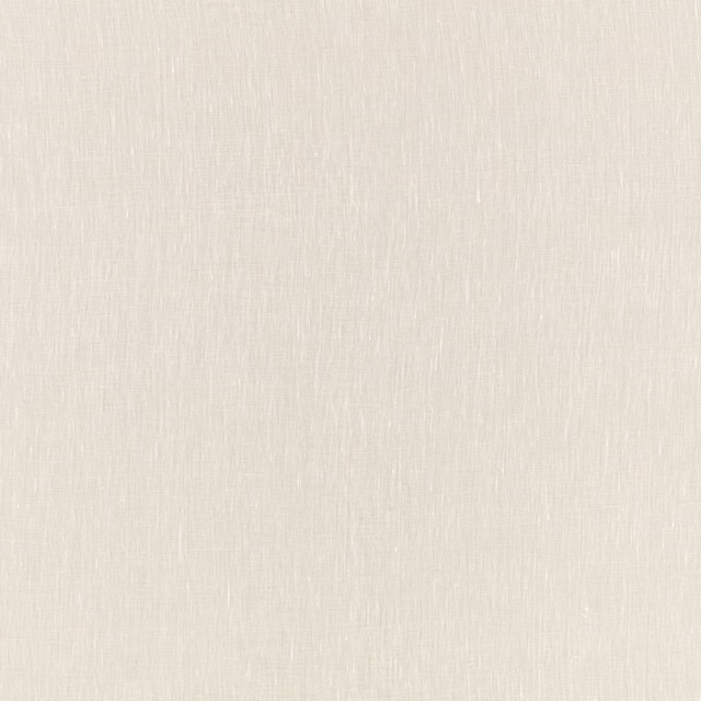 Warm ivory woven fabric swatch with subtle vertical slubs and softly tonal texture