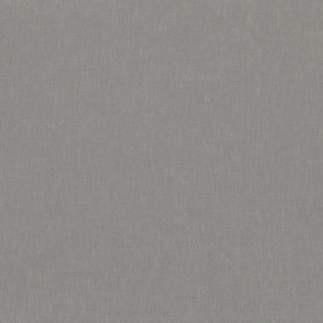 Muted taupe-grey plain woven fabric with subtle fine vertical texture