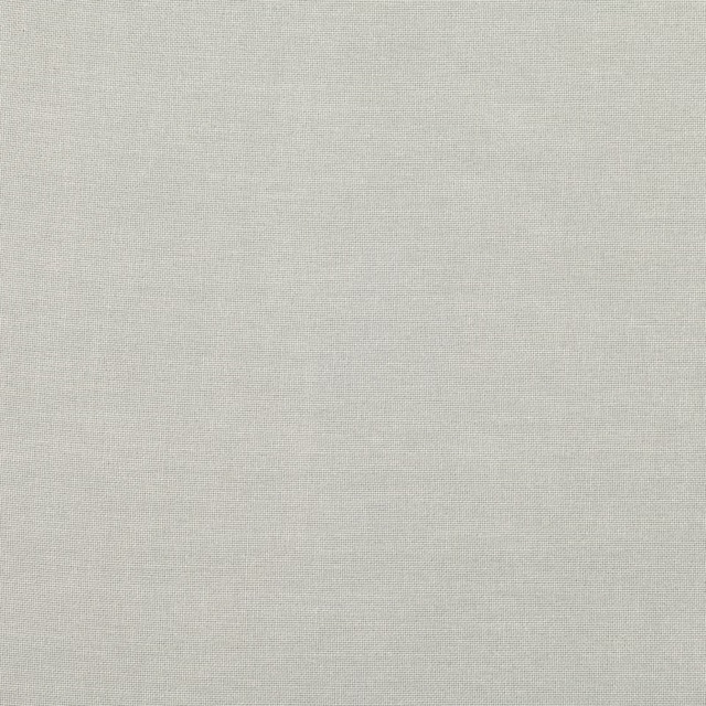 Close view of pale silver-blue plain weave with a soft, even texture