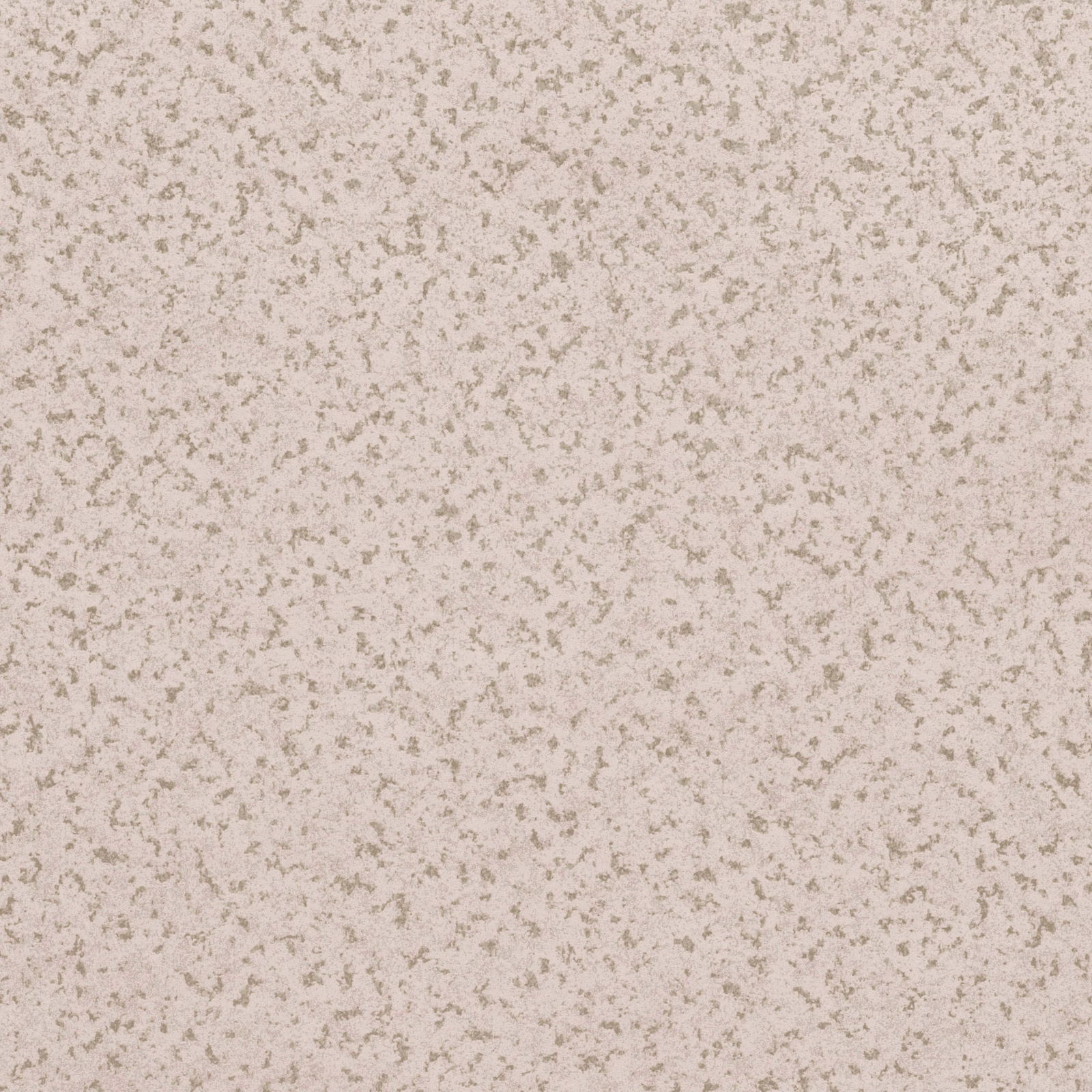 Pale blush-pink wallpaper with fine taupe-grey mottling across an ivory ground