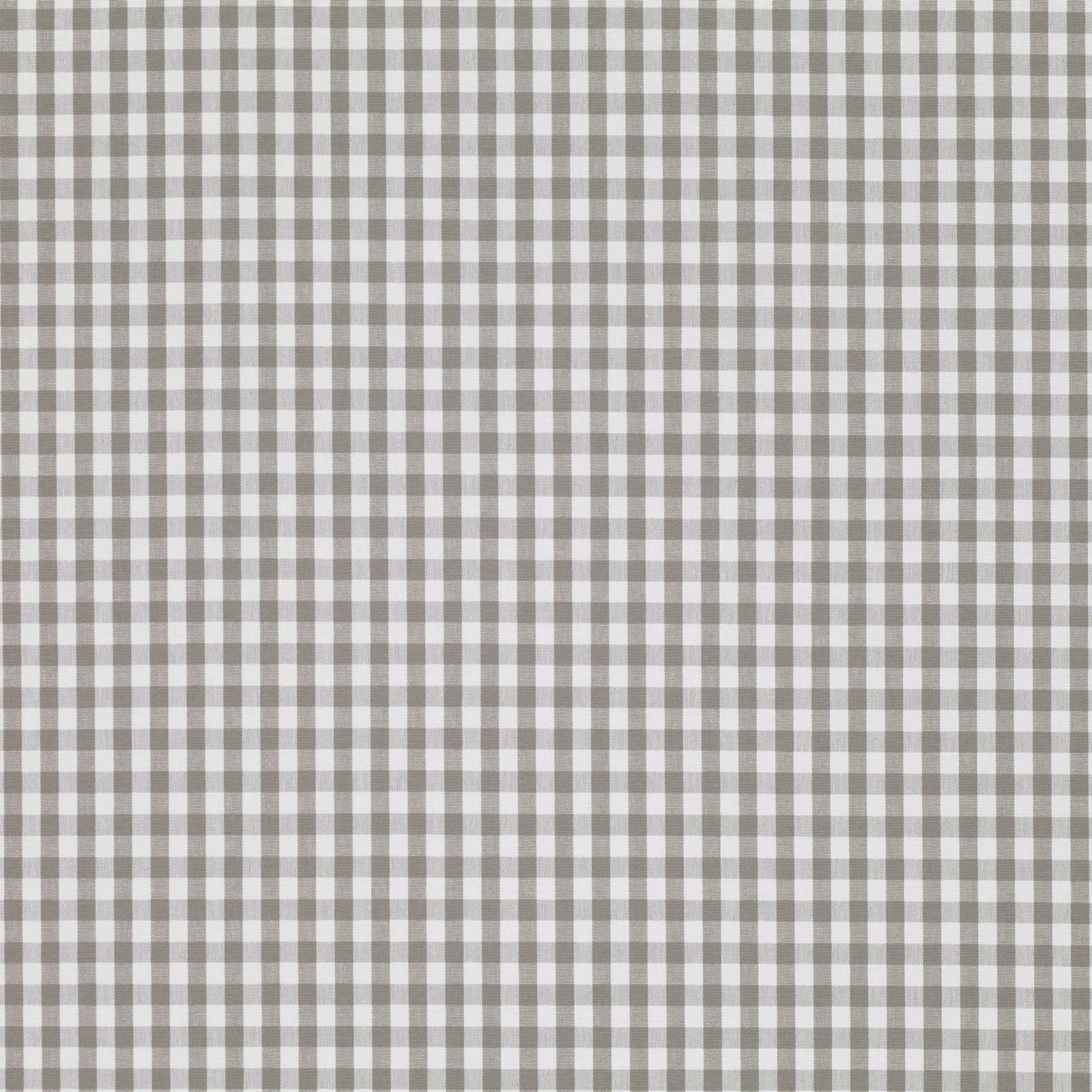Small smoke-grey and ivory check with a lightly textured woven surface