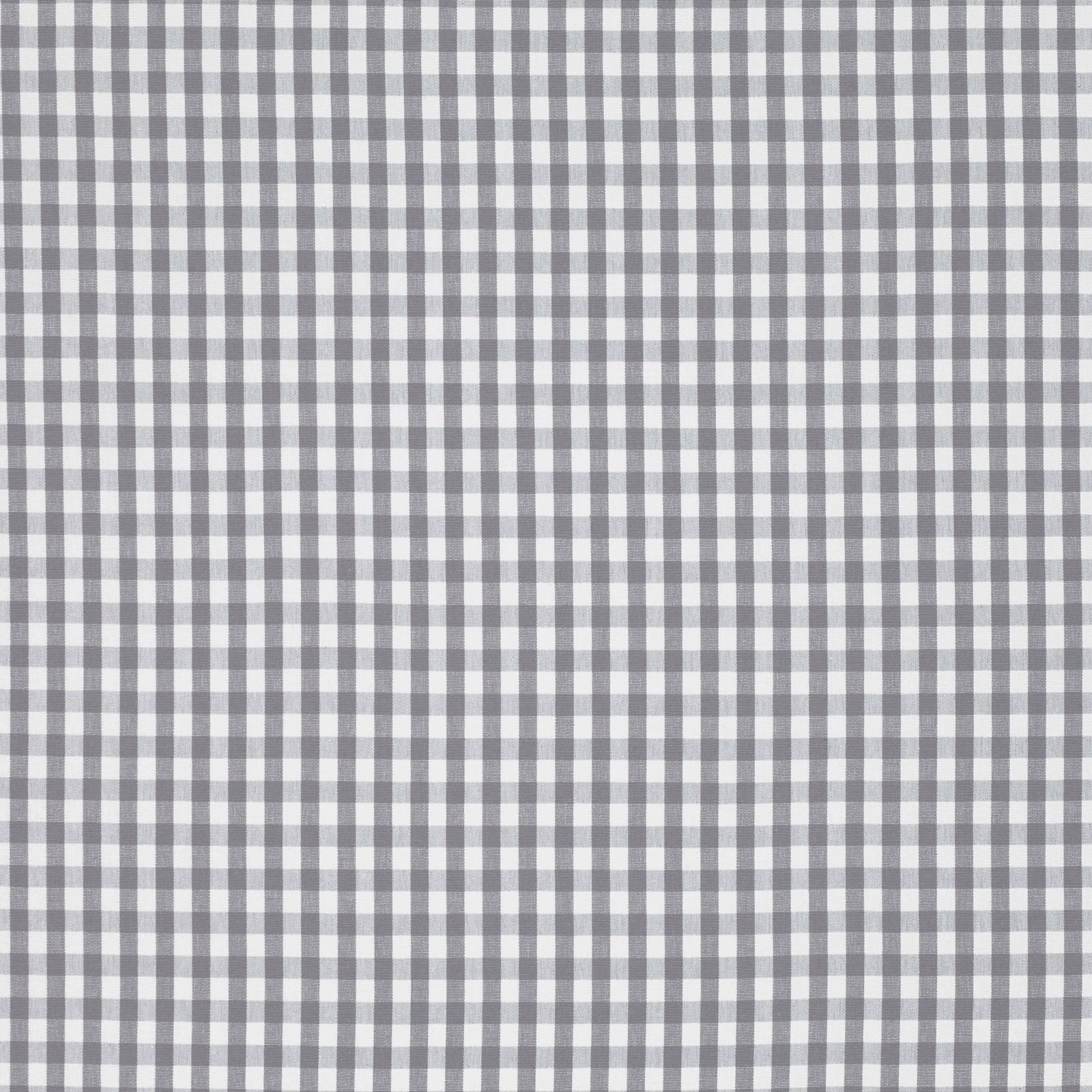 Cool storm-grey and white small check with a softly textured woven-looking surface