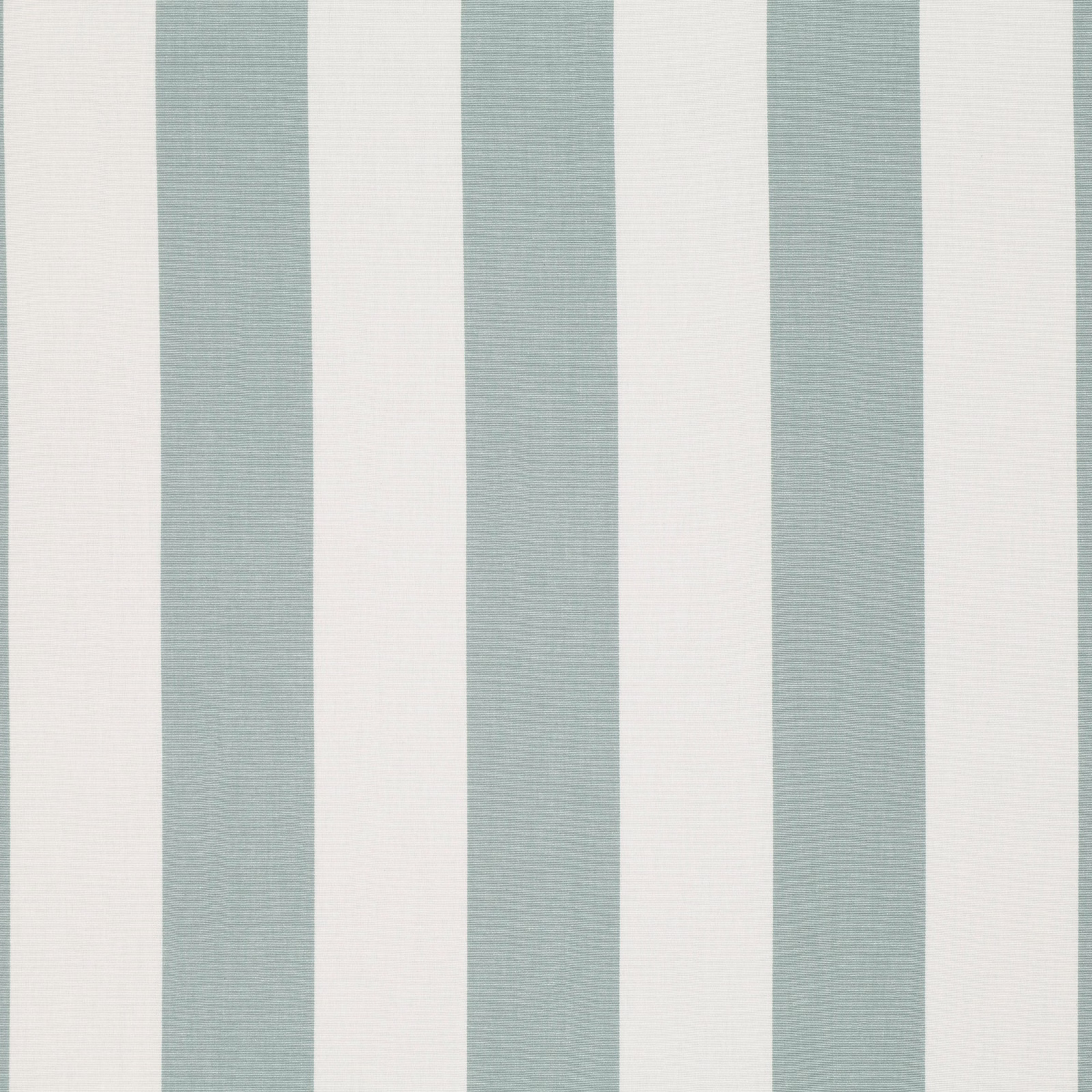Muted French blue and ivory vertical stripes with a fine woven texture