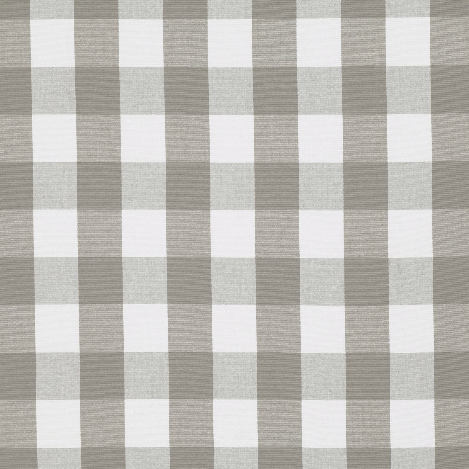 Large smoke-grey and ivory check with a softly textured woven surface