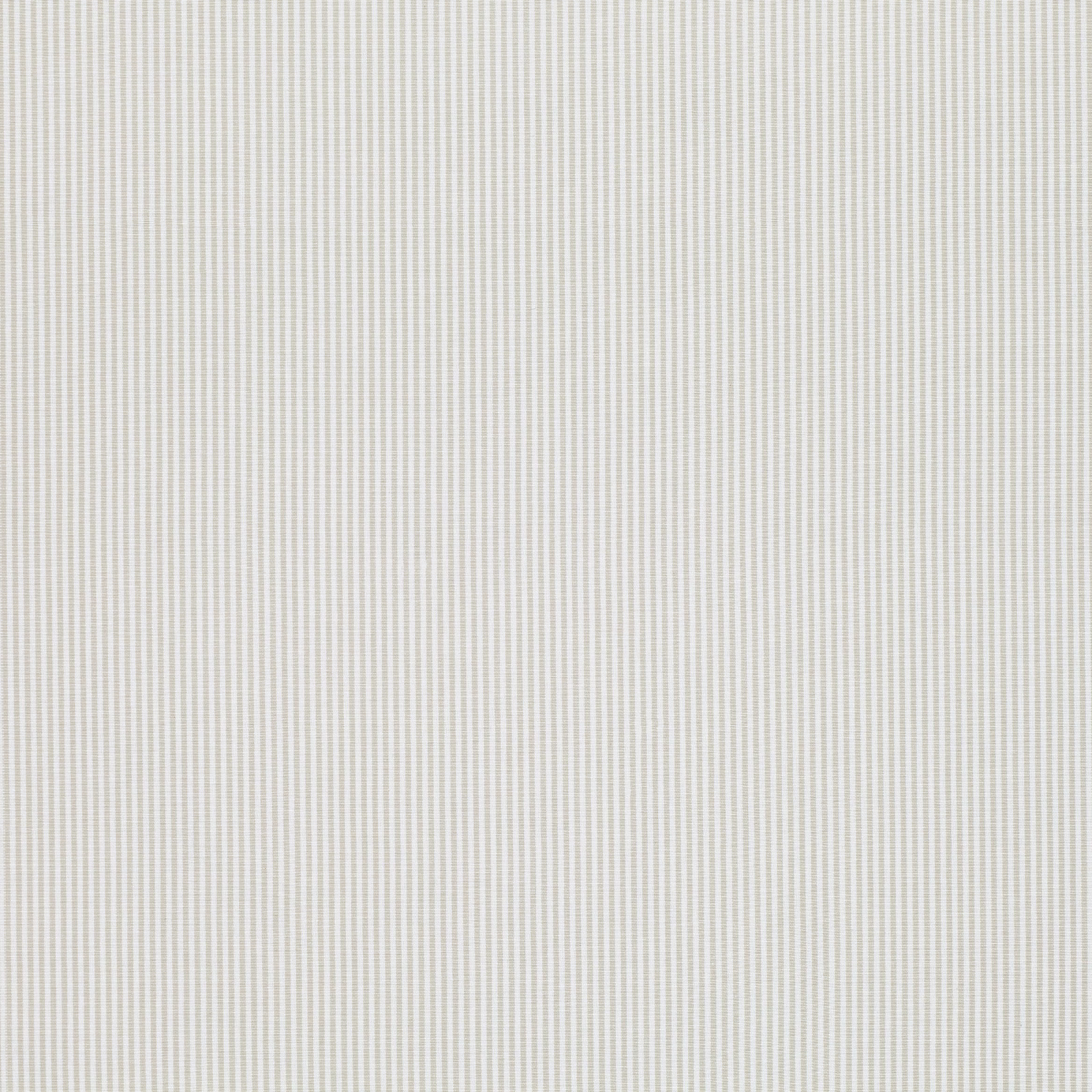 Warm mushroom fabric with delicate pale vertical pinstripes and fine woven texture