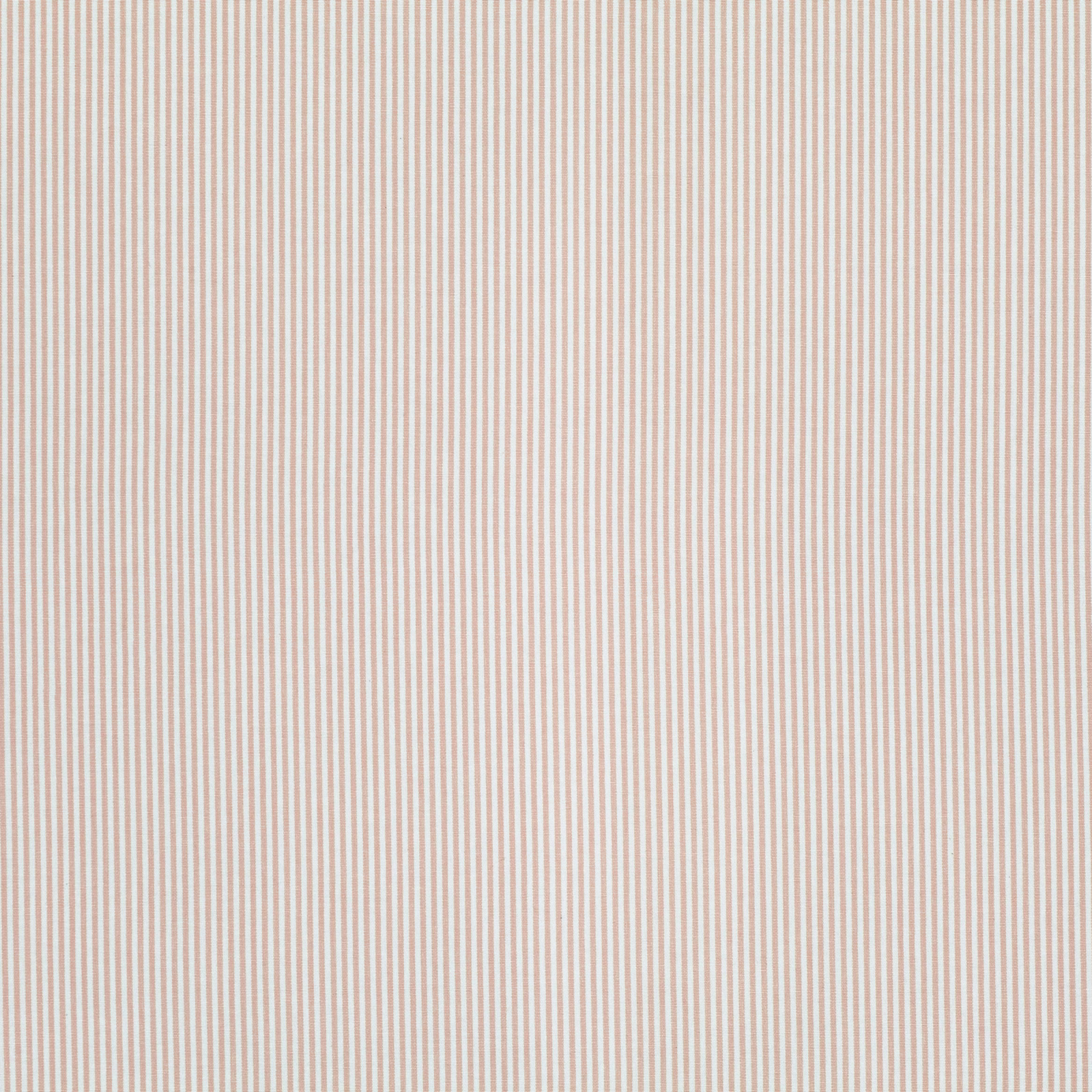 Pale rose and ivory fine vertical stripes with a softly textured surface