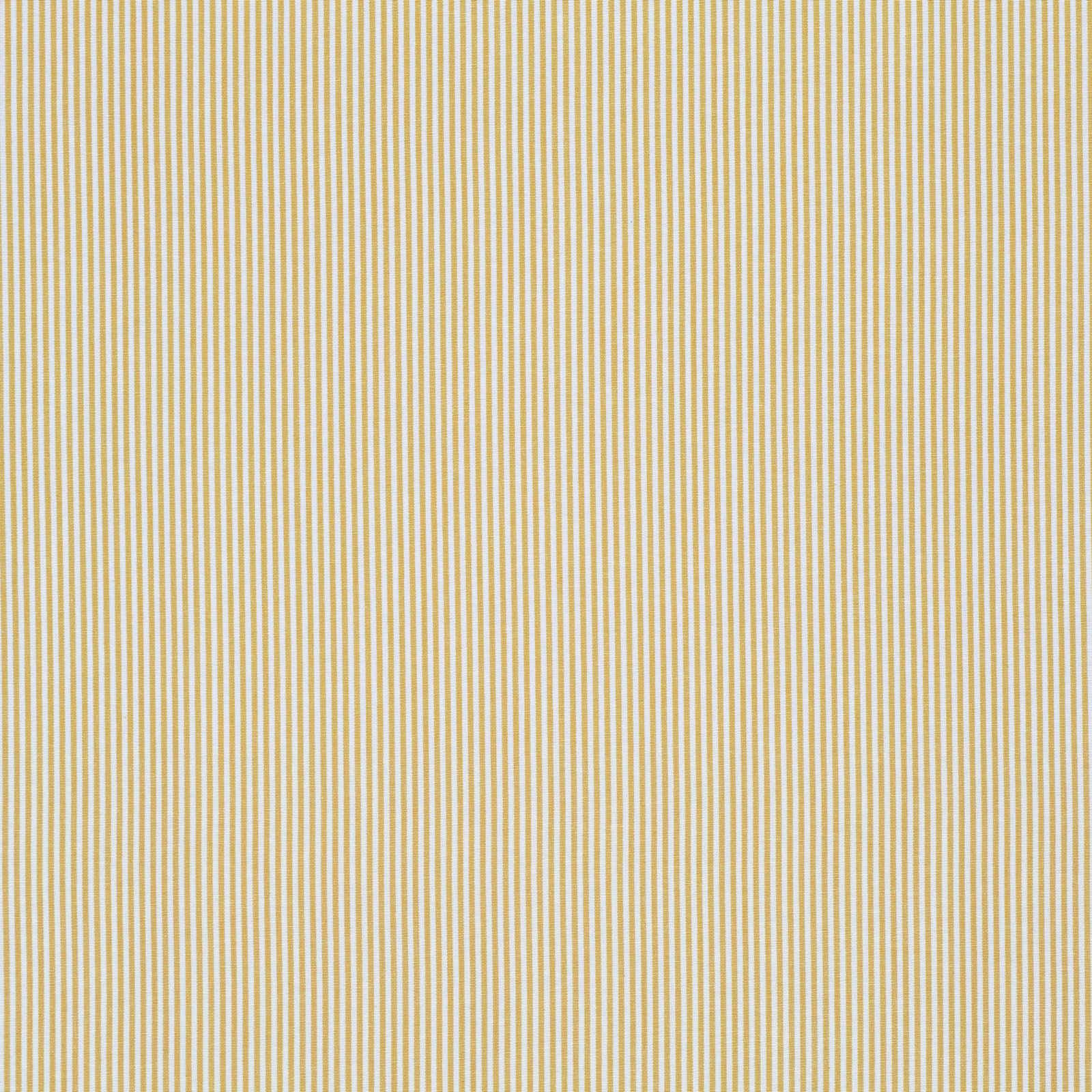 Fine sunflower-yellow and cream vertical stripes with a softly textured surface