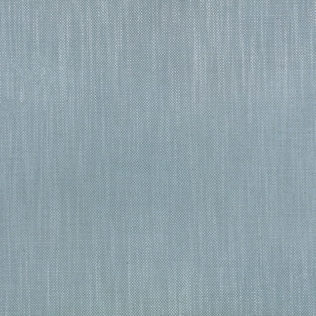 Cool blue-grey Kensey fabric showing a fine woven micro-check and subtle vertical shading