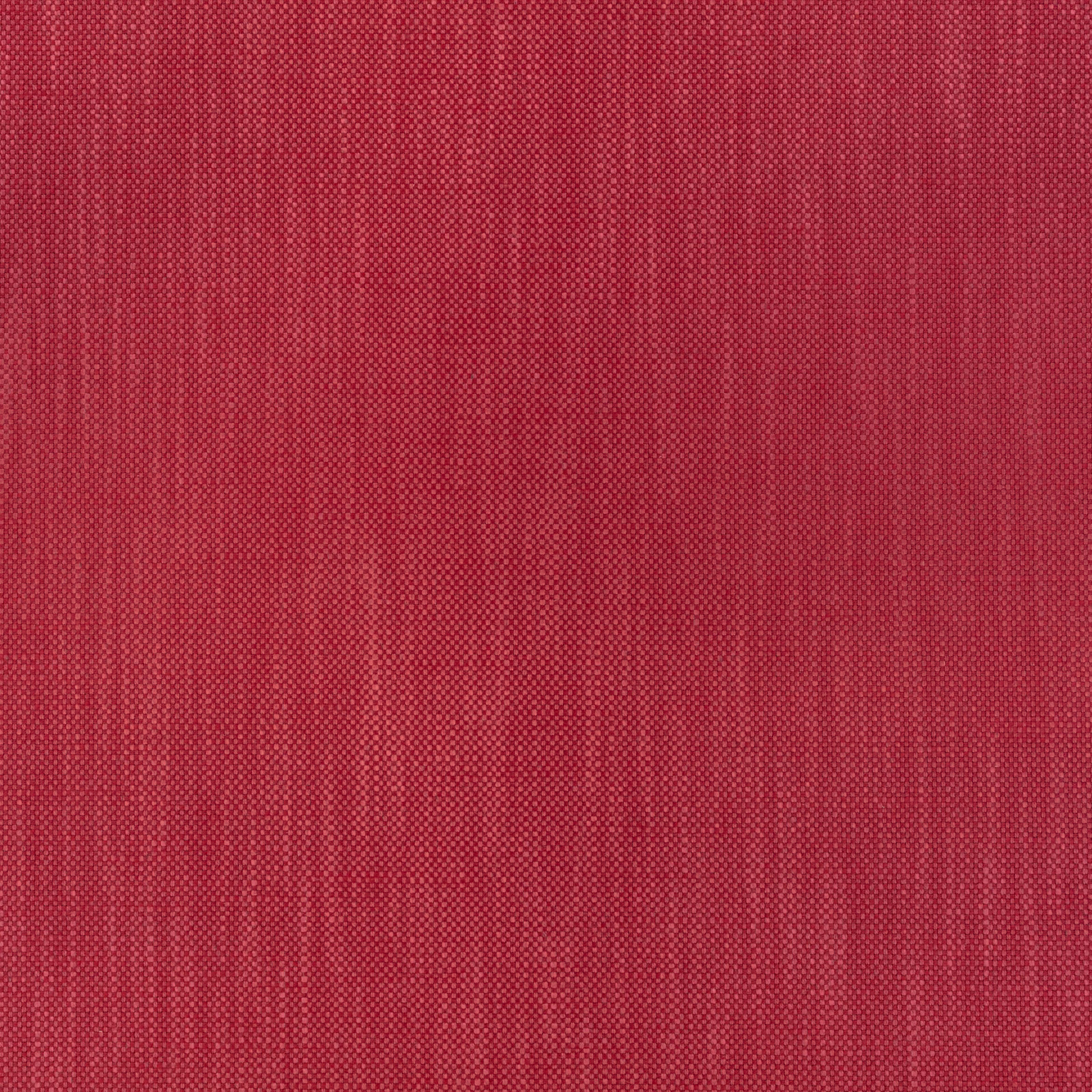 Deep cranberry red woven fabric with fine texture and subtle vertical tonal bands