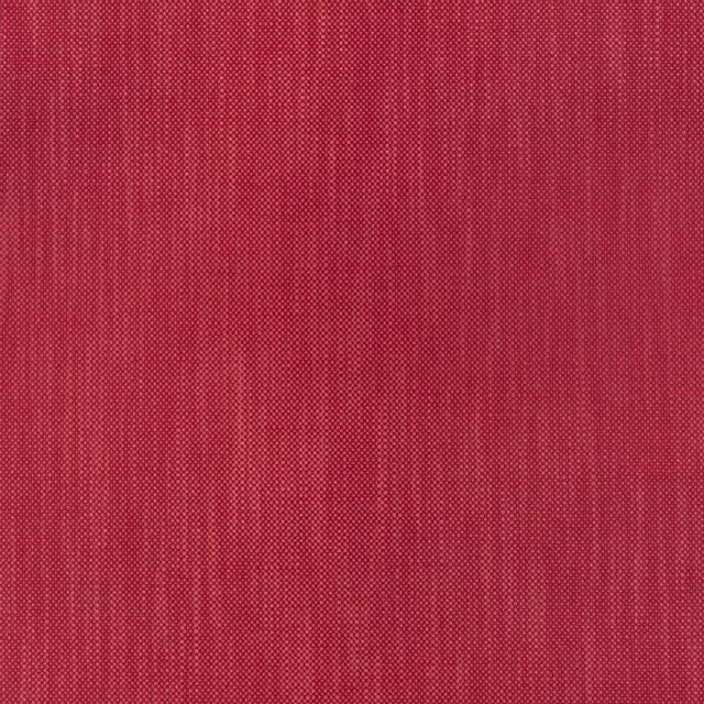 Deep cranberry red woven fabric with fine texture and subtle vertical tonal bands