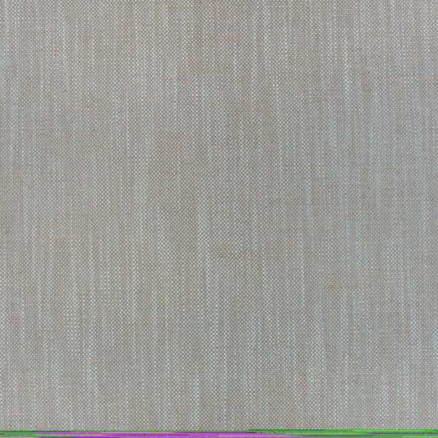 Muted French blue-grey fabric with fine crosshatch weave and subtle vertical tonal bands