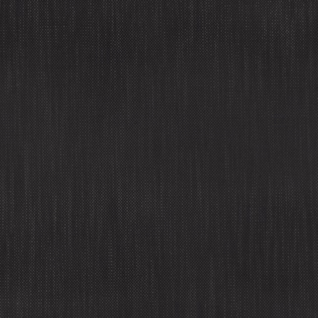 Near-black charcoal Kensey fabric with fine dotted weave and subtle vertical texture