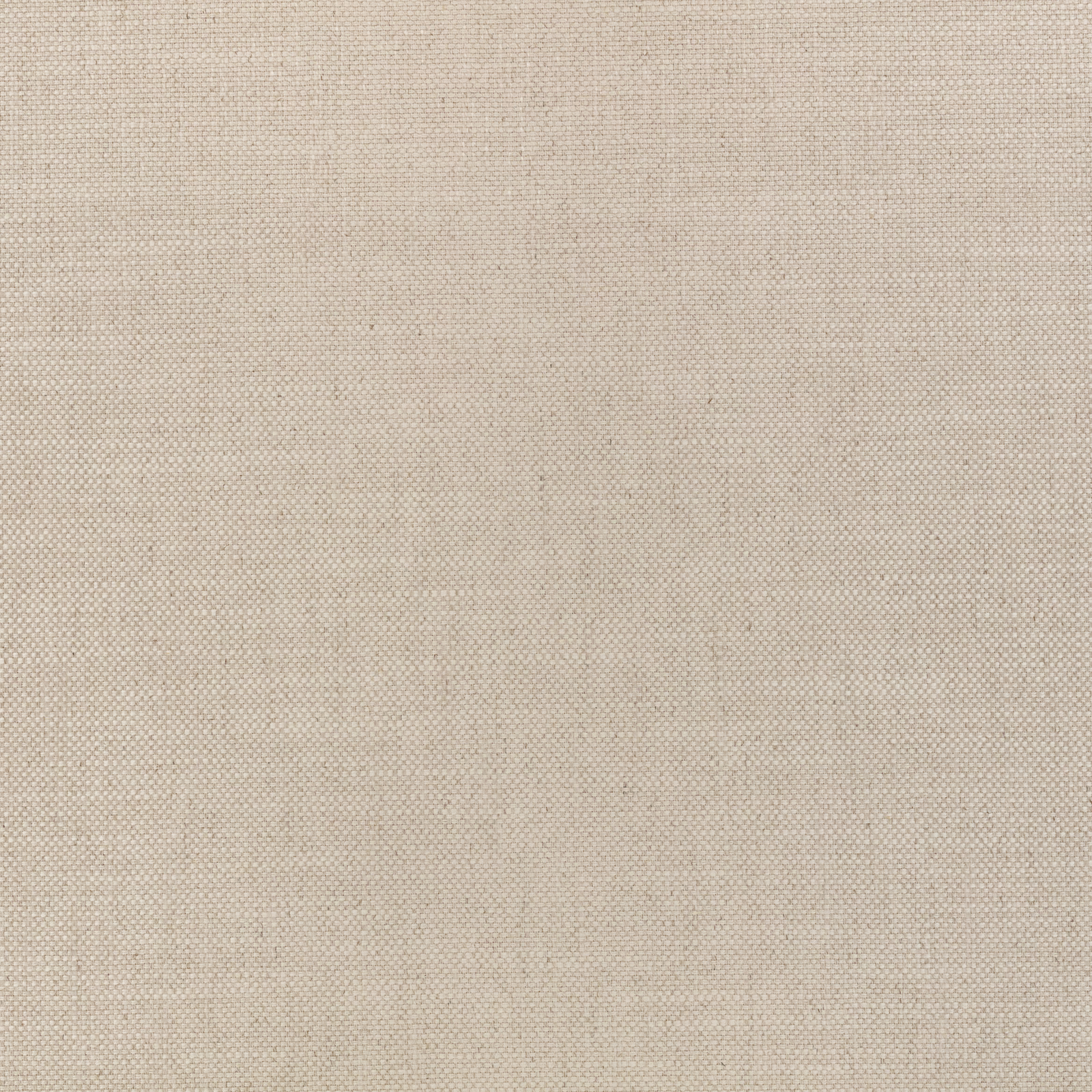 Close-up of Kensey Natural’s warm beige fine plain weave with subtle tonal texture