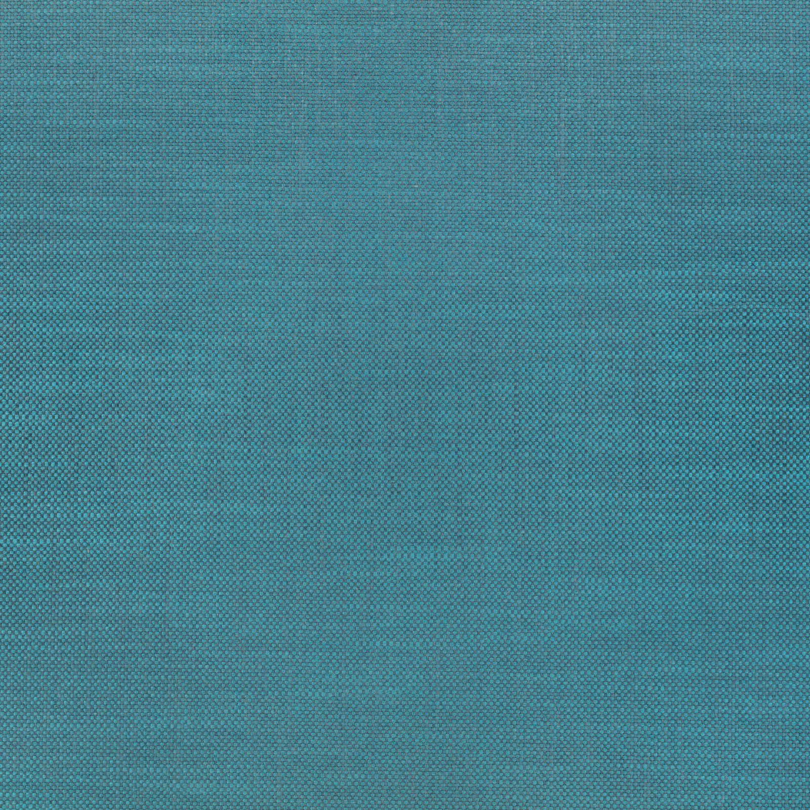 Cool turquoise-blue fabric showing a fine, even crosshatch weave