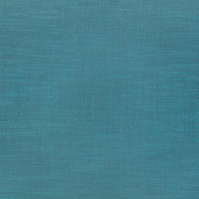 Cool turquoise-blue fabric showing a fine, even crosshatch weave