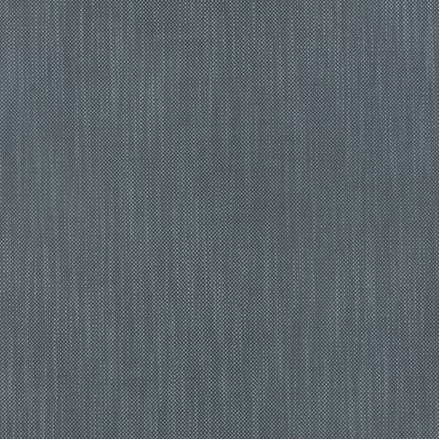 Dark blue-grey Kensey textile with fine micro-weave and subtle vertical tonal bands