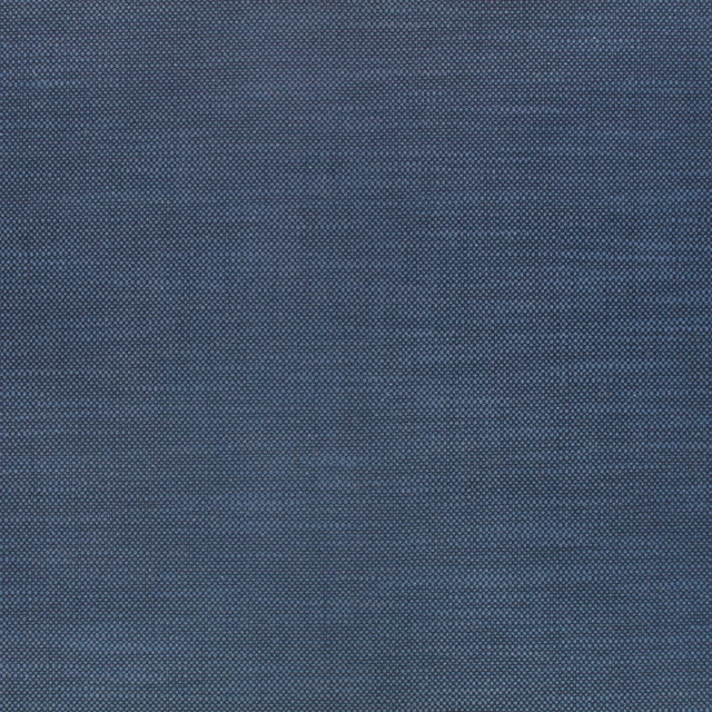 Fine slate-blue woven fabric with subtle mottled horizontal Shibori texture