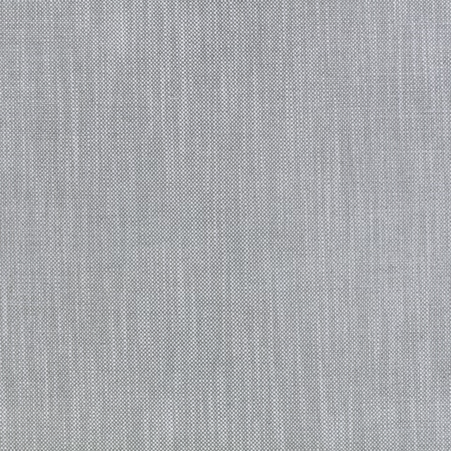 Close-up of cool silver-grey Kensey Tweed showing a fine mottled woven texture