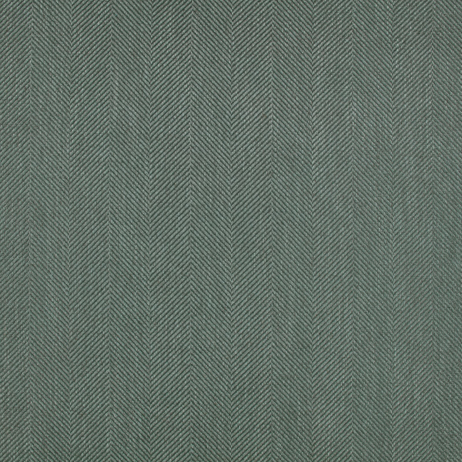 Cool blue-green swatch with fine vertical herringbone columns and dense woven texture