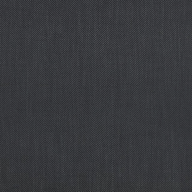 Deep blueberry-blue fabric with fine vertical herringbone columns and a tight woven texture