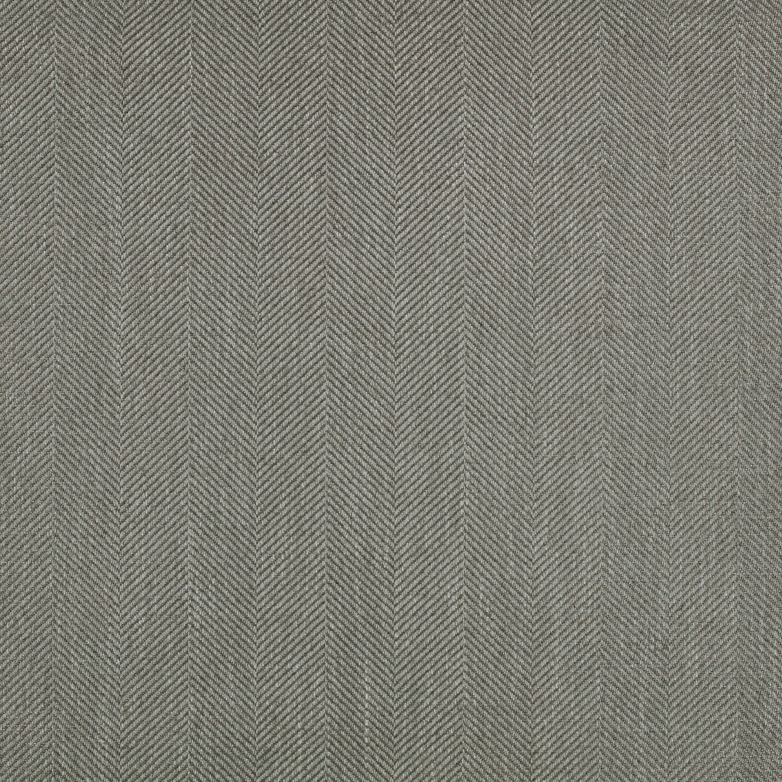 Grey-olive fabric with fine vertical herringbone weave and softly textured surface
