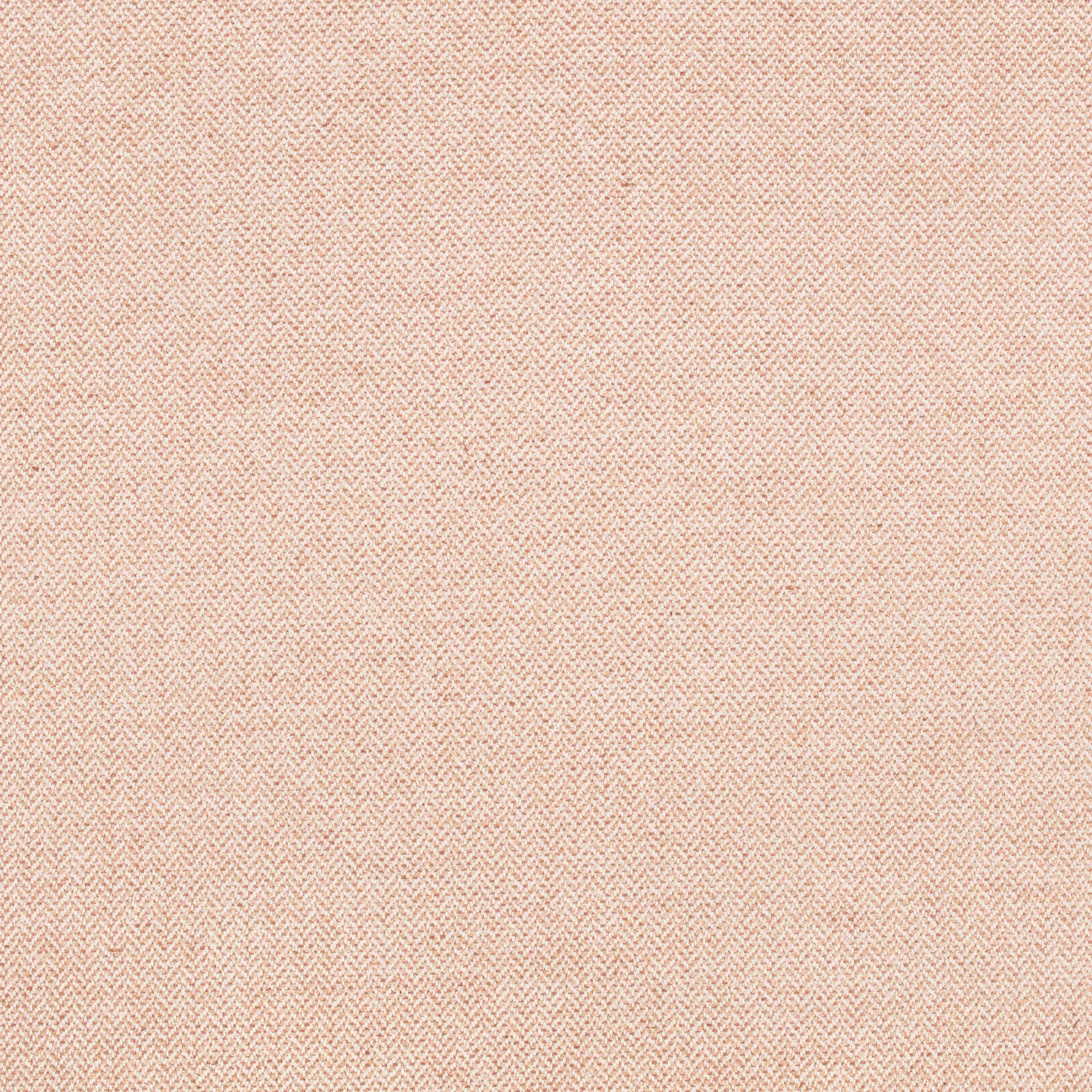 Pale conch peach-pink fabric with a fine, tactile herringbone weave