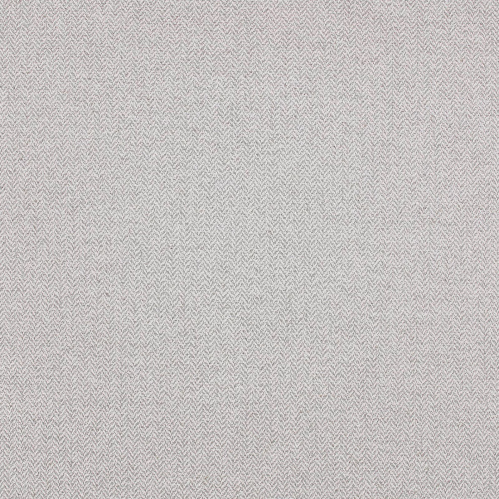 Pale pigeon-grey woven swatch with a fine repeating herringbone chevron texture