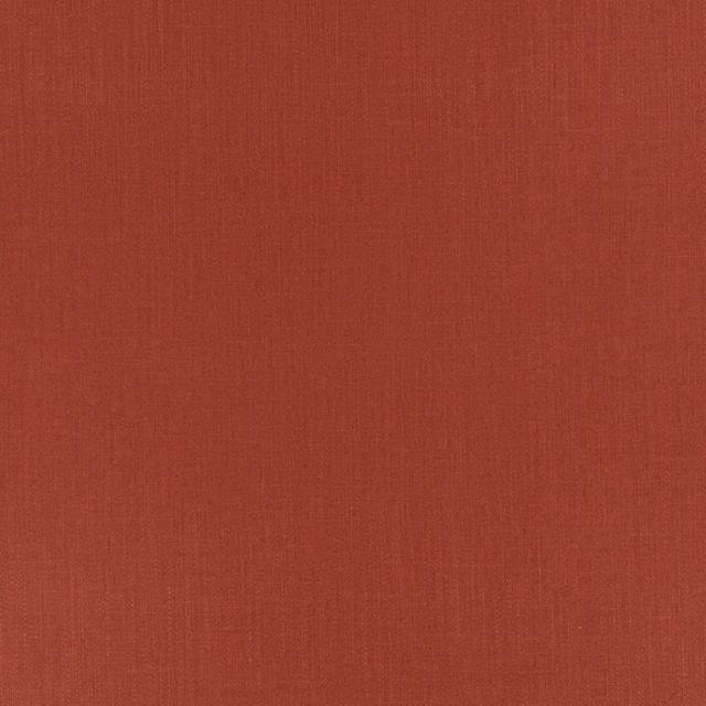 Warm chutney terracotta fabric with fine vertical woven texture