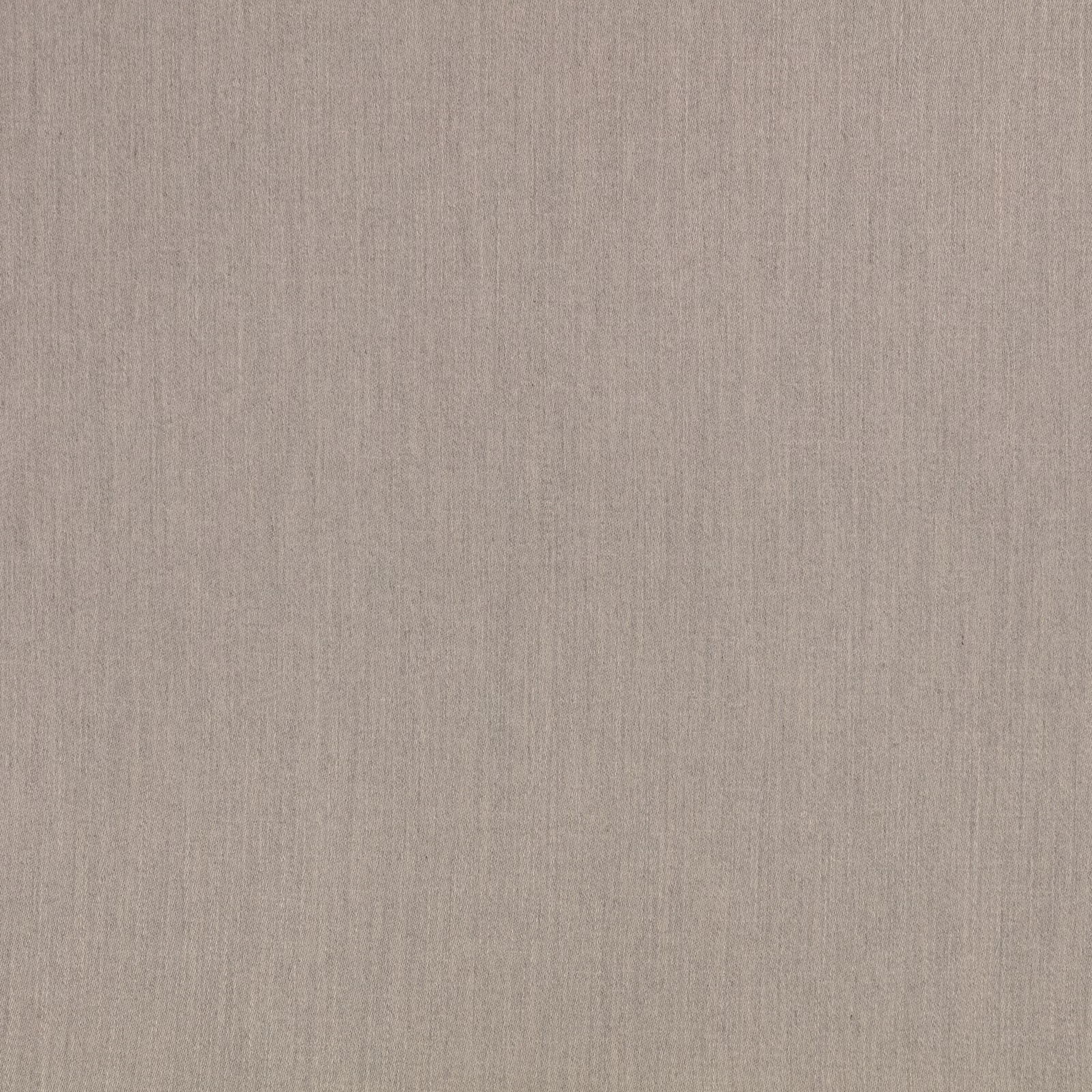 Muted taupe-grey fabric with fine softly striated vertical woven texture
