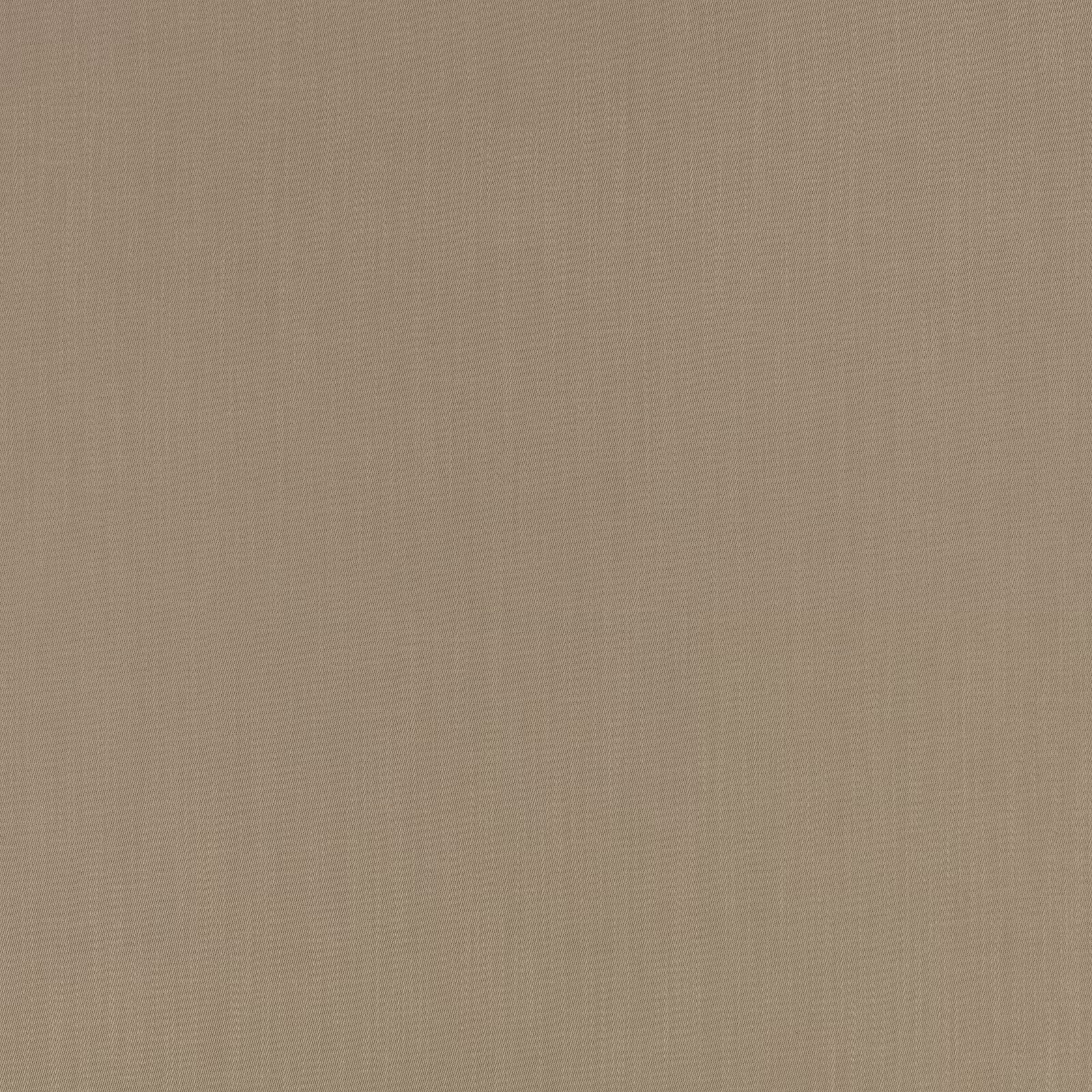 Muted mushroom-taupe fabric with fine, softly uneven vertical woven striations