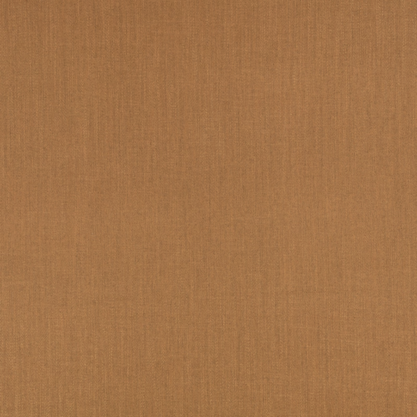Warm ginger-brown woven fabric with subtle vertical slub texture