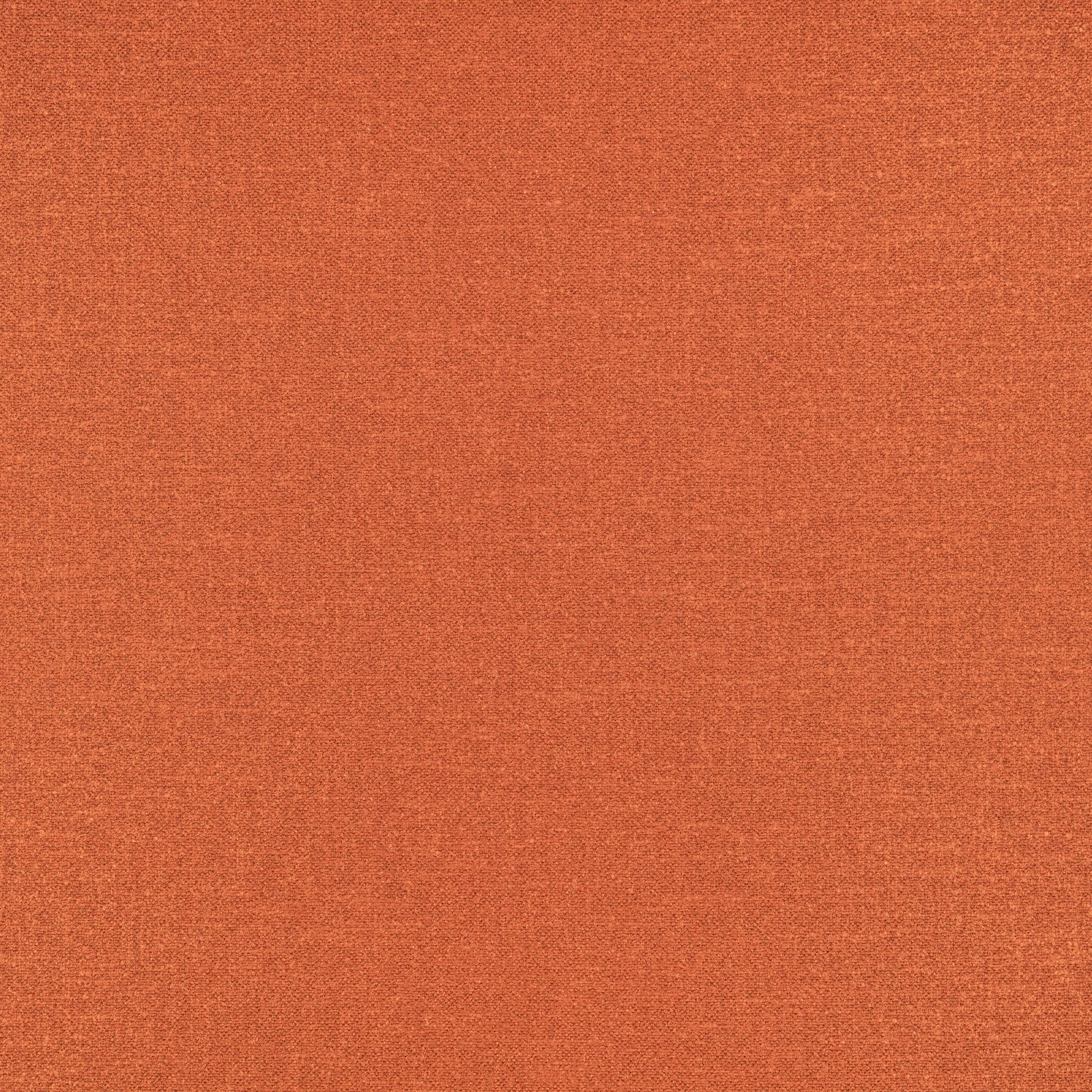 Burnt sienna orange fabric with a fine, subtly varied woven texture