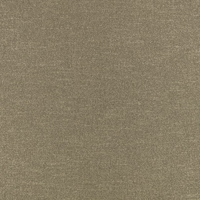 Close-up of muted taupe-grey woven fabric with subtle khaki flecks