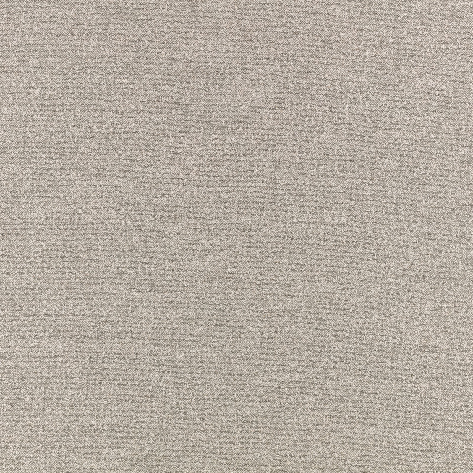 Close-up of Kyri Gris showing a softly mottled greige woven texture