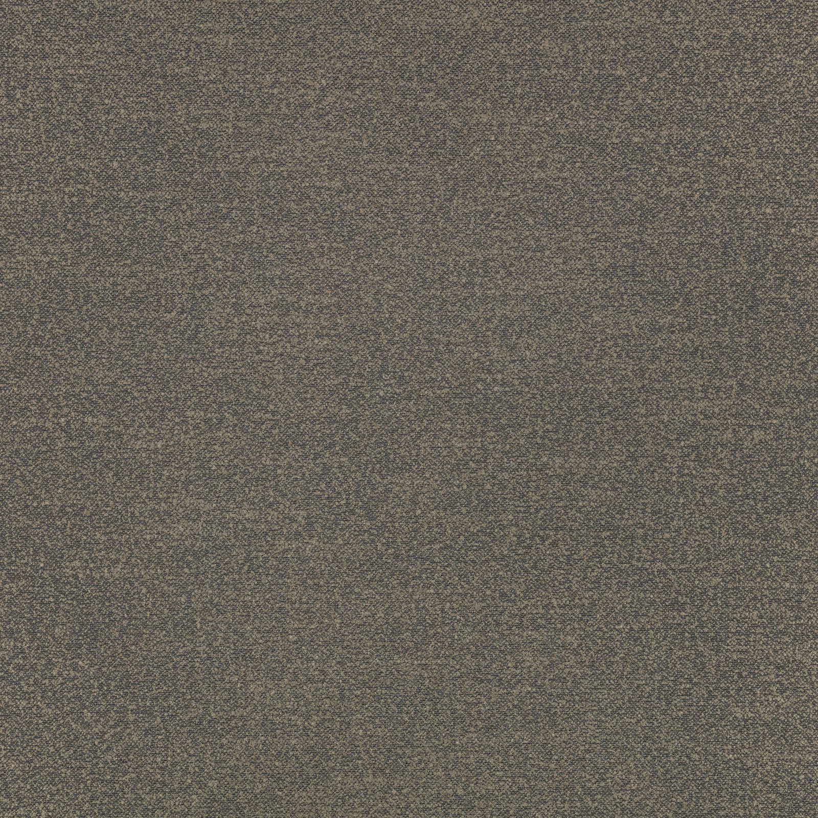 Close-up of mottled taupe-grey woven textile with fine charcoal and brown flecks