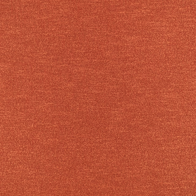 Warm russet-red woven fabric with fine mottling and softly varied terracotta texture