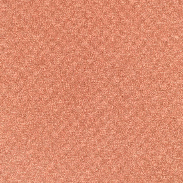 Close-up of Kyri Sakura fabric in a softly mottled coral-pink fine weave