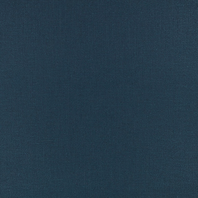 Close view of dark blue-teal Kyri fabric with a fine, even woven texture