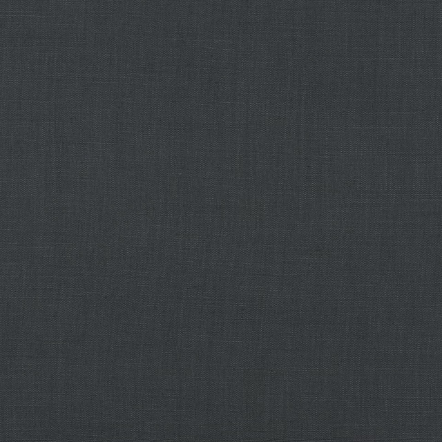 Close-up of deep charcoal Steeple Grey textile with subtle crosshatched weave