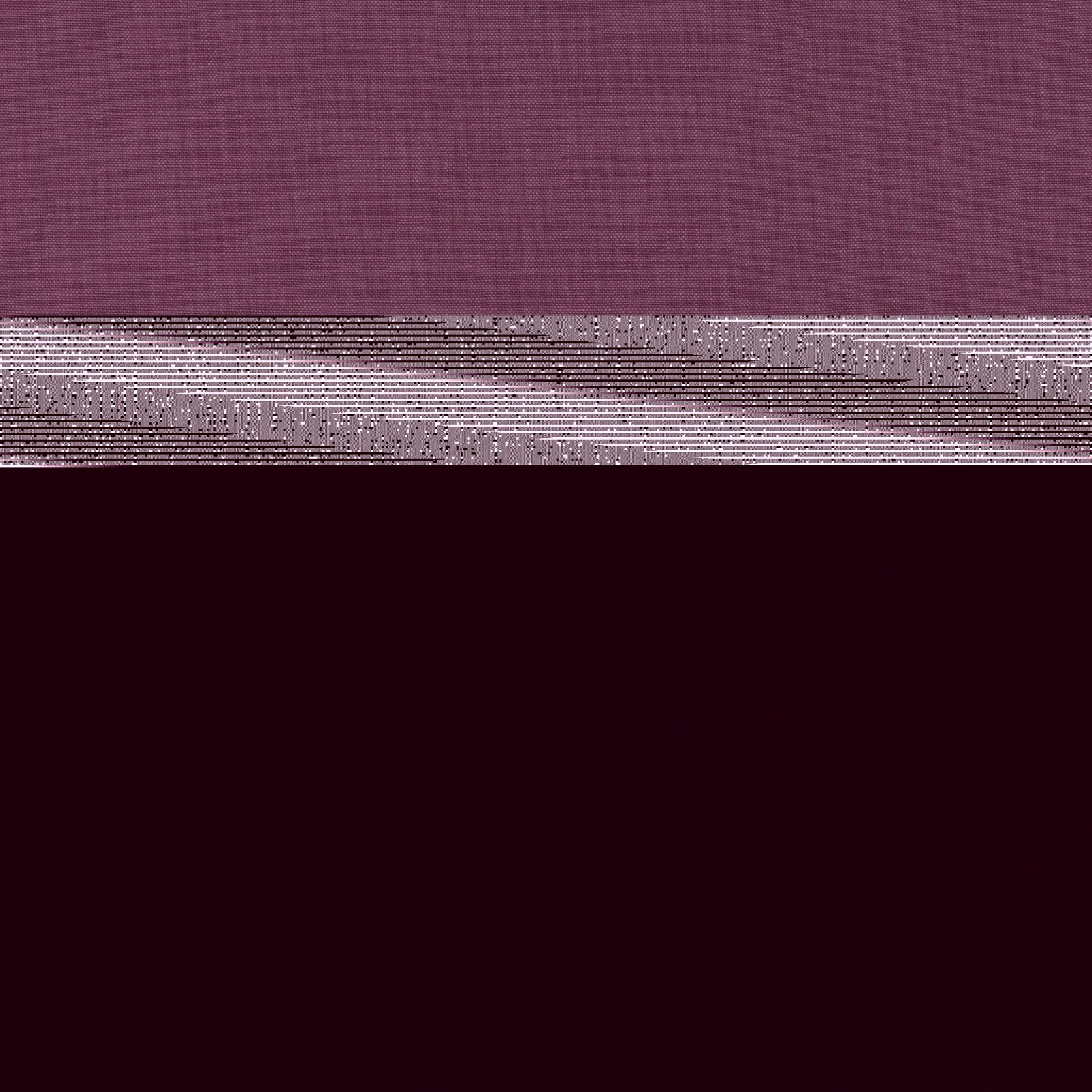 Launay Violet fabric with mauve, lilac and deep aubergine horizontal bands