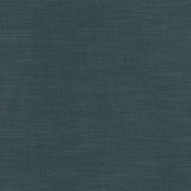 Close-up of dark blue-green Battleship fabric with a fine, subtly irregular woven texture