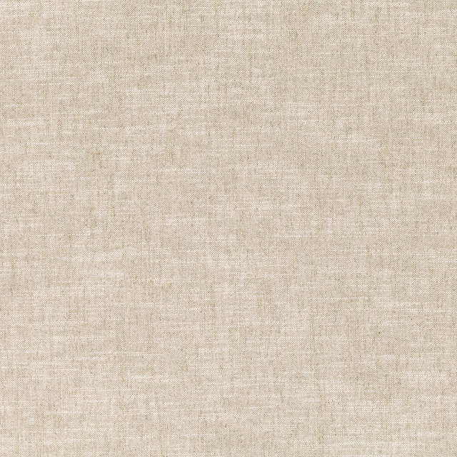 Warm cashew-beige woven fabric with fine crosshatch texture and subtle taupe flecks