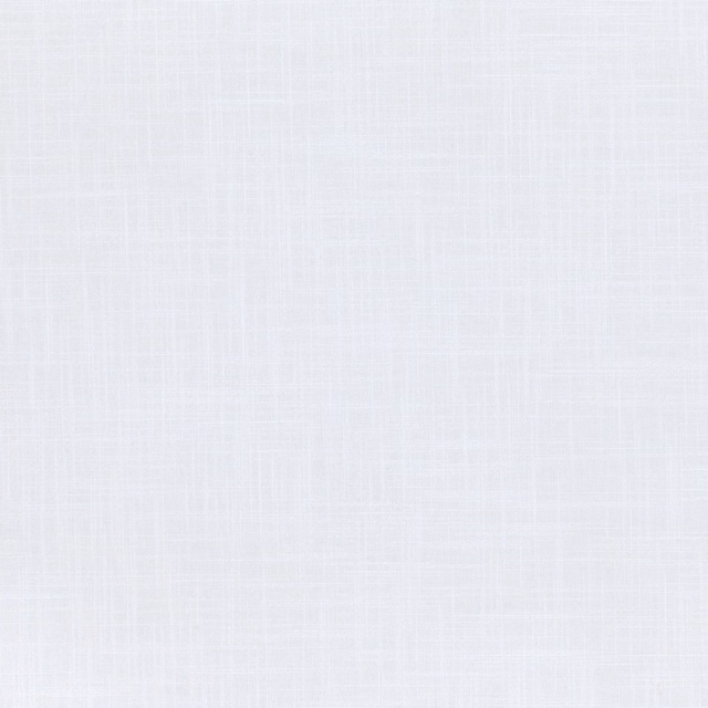 Pale chalk white fabric with a delicate cool crosshatch weave