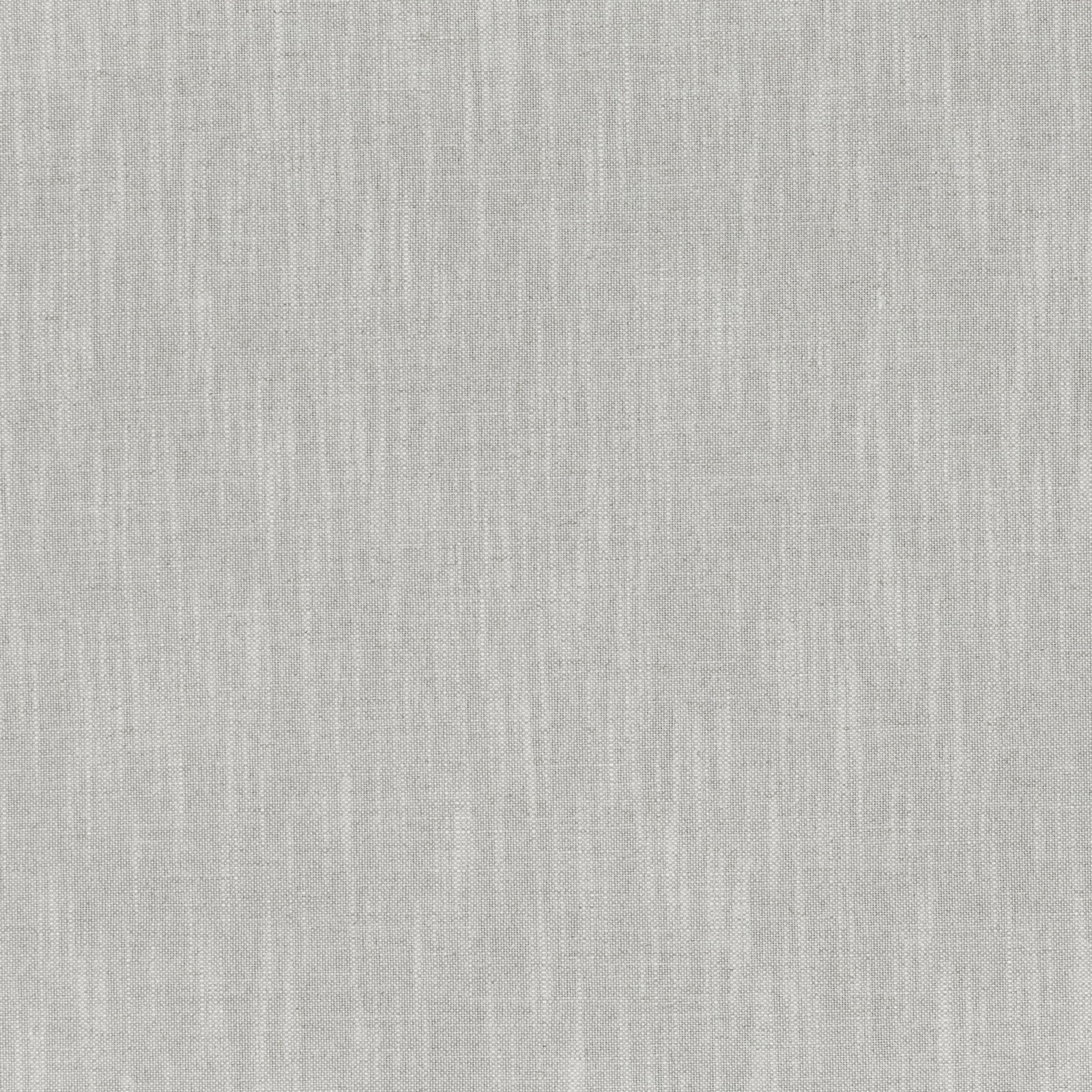 Pale feather-grey woven swatch with fine vertical strié and subtle slub texture