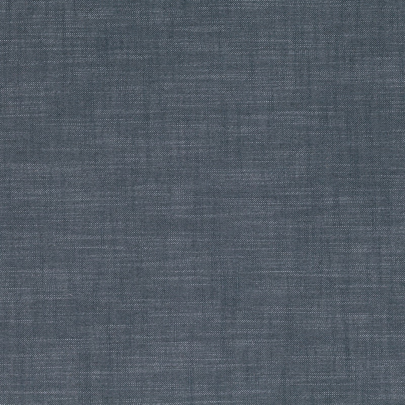 Close-up of cool gunmetal-grey fabric with a fine crosshatched woven texture