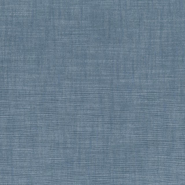 Close-up of cool ice-blue fabric with a fine crosshatched woven texture
