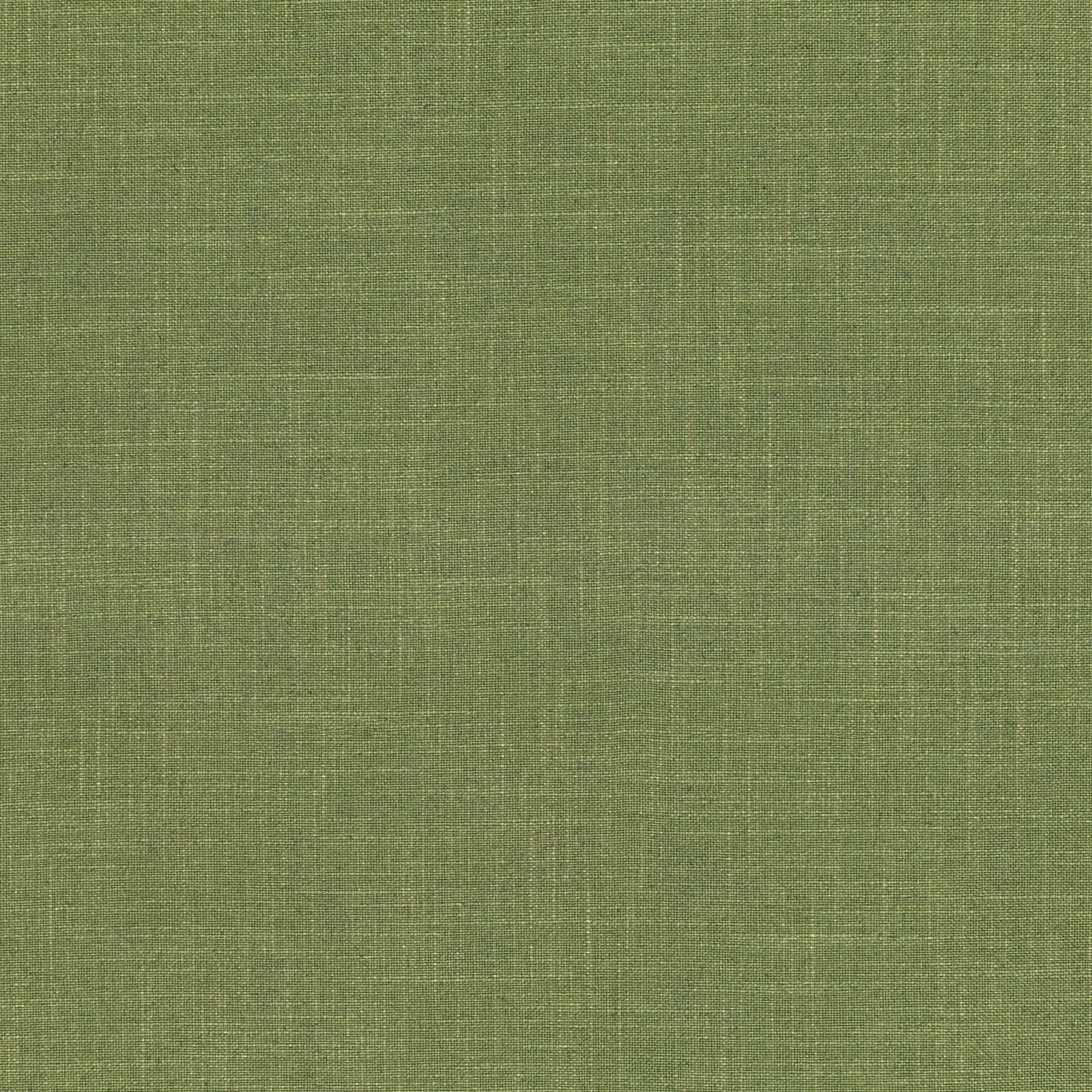 Muted matcha olive fabric showing a fine, irregular crosshatch weave