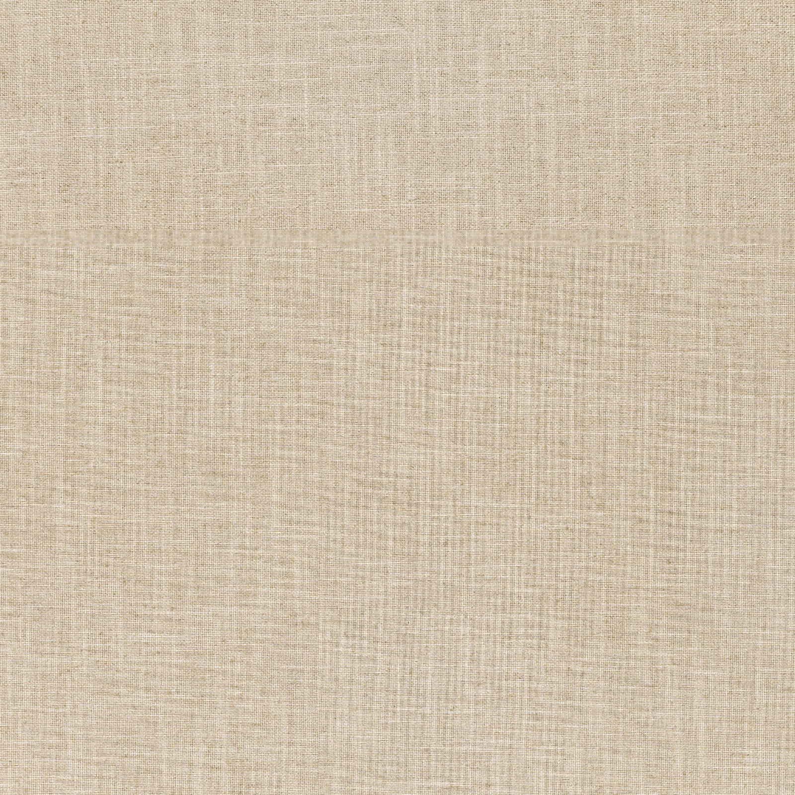 Porridge beige fabric close-up with a fine, softly irregular crosswoven texture